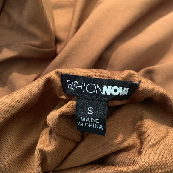 Fashion Nova | Olive Oil Midi Pencil Skirt - Picture 7 of 8